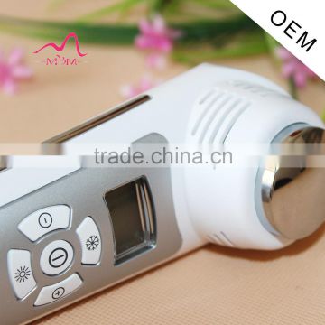 Ion Facial Beauty Machine Ion Cold&hot hammer portable skin analyzer machine