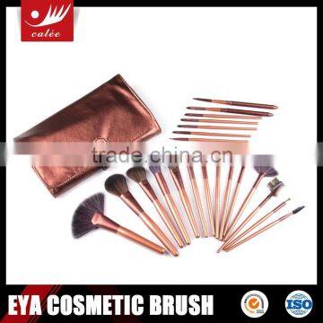 21pcs Professional Makeup Brush Sets,nylon Hair ,wooden Handle and Aluminum Ferrule