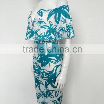 Bonvatt Custom Designed 2017 Digital Print Silk Crepe Satin Dress photo-2