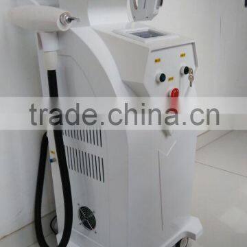 Double Handles Elight IPL Yag Laser Machine for Hair Removal and Tattoo Removal