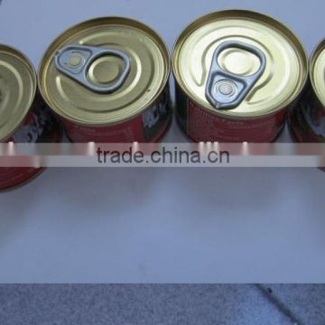 2016 crop canned tomato paste triple and double concentrated for tomato jam and juice making