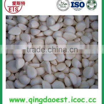 IQF frozen garlic from china, loose packing