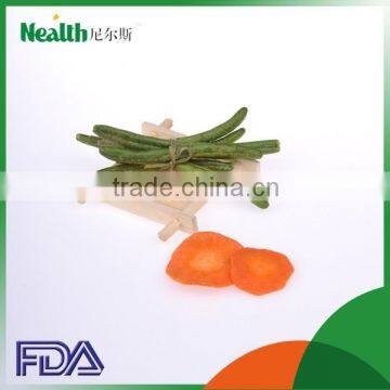 dried long bean in vacuum package