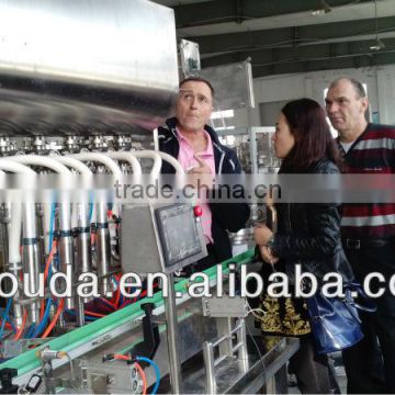 Papaya sauce filling machine(cups)