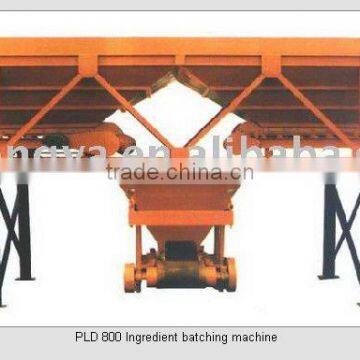 PLD800 concrete two hoppers batching equipment