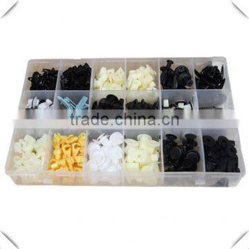 423pcs Most Popular Sizes auto fastener Clips set