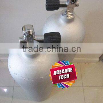 3000psi Compressed gas cylinder for diving, 12L aluminum gas cylinder for diving