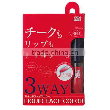 LIQUID FACE COLOR Handsome 3 Way Red Color Eyeshadow Cheek Lip