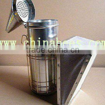 Hot sale stainless steel and leatheroid smoker by manual operation