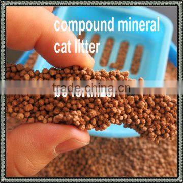 Compound mineral bentonite cat litter OEM manufacture