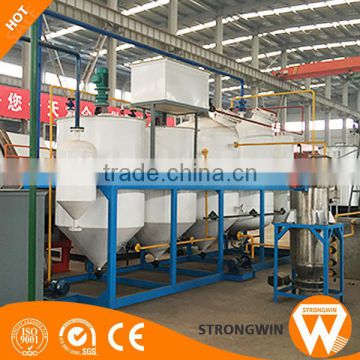 professional factory price full automatic sunflower oil refining machine hot sell