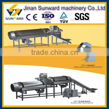 Automatic new design puffed snack relishing machinery