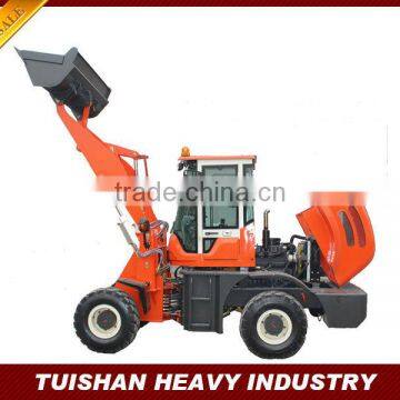 4WD CE proved Diesel Engine Mini Wheel Loader 1.8T