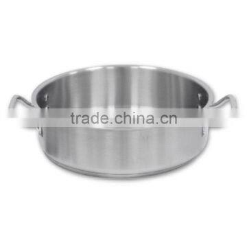 2015 Hot sale stainless steel soup tureen and pans sets /201 stainless steel material stockpots/cooking pots