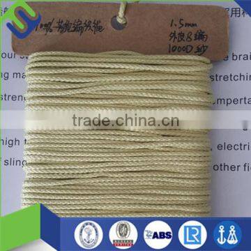 1.5mm/2mm Braided Kevlar Rope Manufacturer