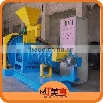 Extruder floating/sinking fish feed pellet manufacturing machine