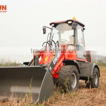Made in China Qingzhou Everun 1.6Ton Mini Radlader China With Snow Blade photo-2