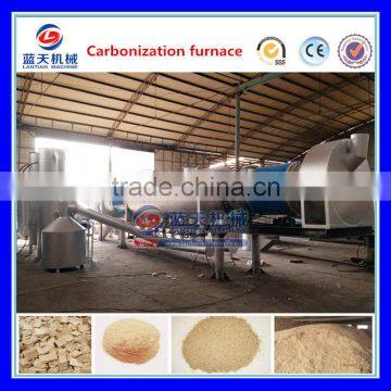 Coconut Shell /wood Sawdust /biomass Continuous Carbonization Furnace photo-2