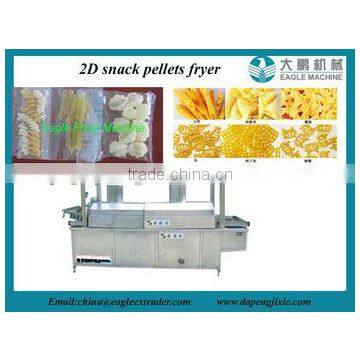 Automatic snack food frying machine from jinan eagle company