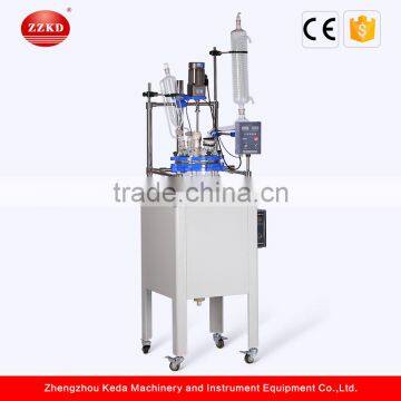 Polymerization Single Layer Glass Reactor photo-2