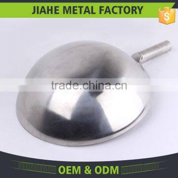 Chinese Welded Joint Wok Stainless Steel Cookware Set photo-6