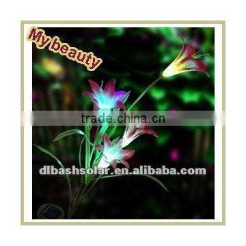 2012 new product solar flower solar garden light