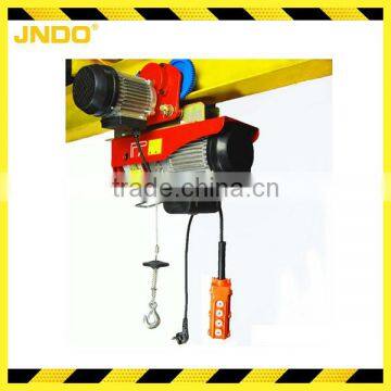 100kg micro electric rope pulley hoist