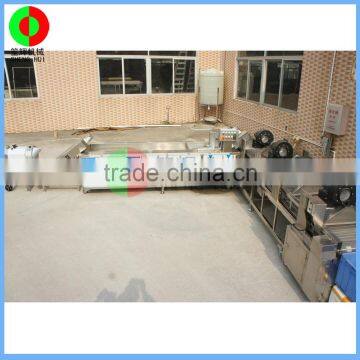 Very Popular Air Bubble Ozone Fruit and Vegetable Cutting Washing Drying Production Line, Full Automatic Machine photo-5