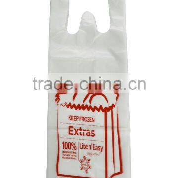 Transparent or printing bags for food packing---plastic HDPE/LDPE