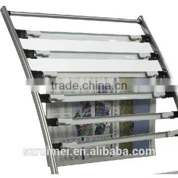 Customized Floor Standing Multi-layer Newspaper Display photo-2