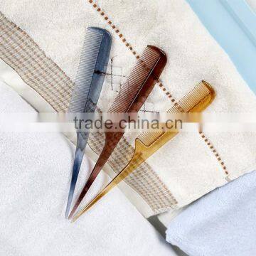 Mix Color Hand Plastic Comb Fringe Bangs Hair Brush Tail Comb Salon DIY photo-3