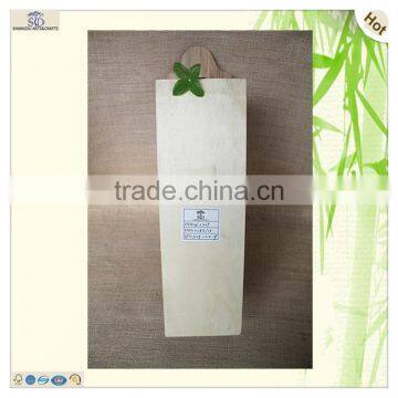 Decoration Items Imitation Building Shape Wood Wine Box photo-3