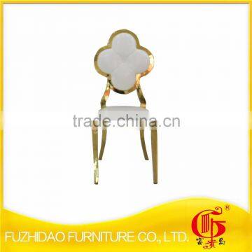 Hot Sale Golden Wedding King Throne Chair With Flower Back photo-2