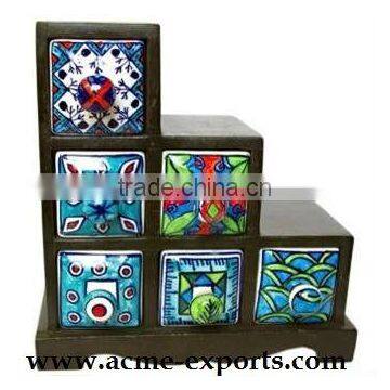 Wooden Box Ceramic Drawer Supplier