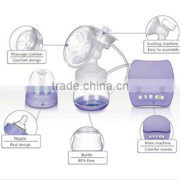High Quality Silicone BPA Free Breast Pump Mom Use Electric Breast Pump For Baby Feeding FDA Approval CE Certified Milk Pump photo-4