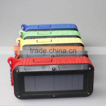 Factory Direct Plug Buckle Ourdoor Waterproof Solar Speakers Solar Charge Wireless Bluetooth Speaker photo-5