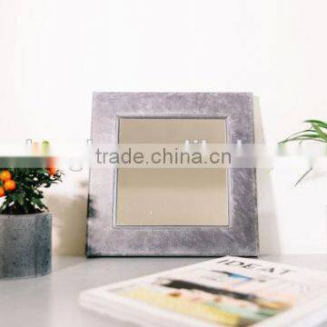 Concrete bathroom accessories FRAME Concrete Rectangle Mirror