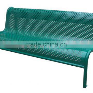 Decorative Comfortable Metal Outdoor Bench photo-5