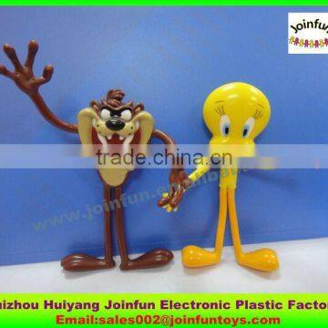 Custom cartoon bendable figure/OEM bendable figure toys