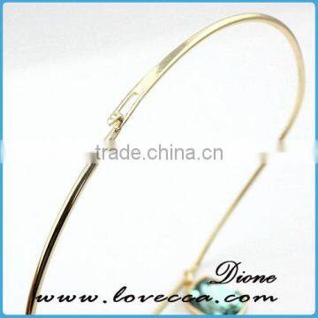 Elegant Statement Cheap Synthetic Gemstone Necklace photo-2