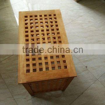 Factory Direct Supply Wooden Laundry Basket photo-2
