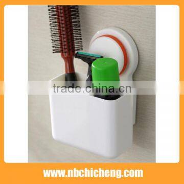 Wall Mounted Storage Holder Plastic Storage Basket Holder photo-2