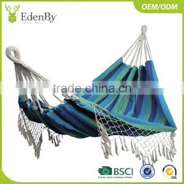 Diversified in packaging rocking camping hammock