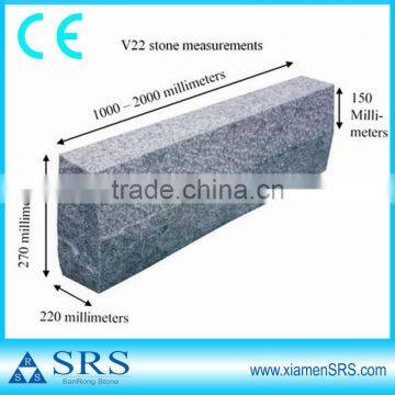 Cheap G603 grey granite kerbstone