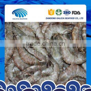 frozen white shrimp with block packing