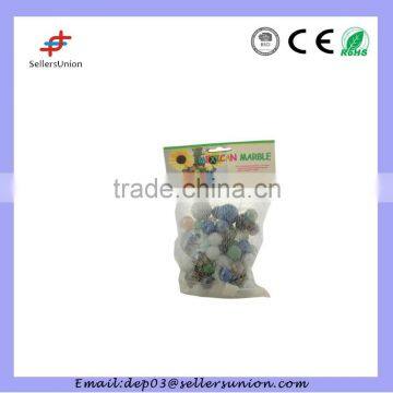 Glass Mexican Marble Decorative Glass Marbles 60CT