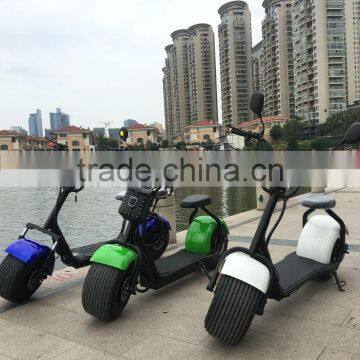 1000w60v citycoco/seev/woqu electric fat tire scooter/harley e-scooter/cheap e-scooter