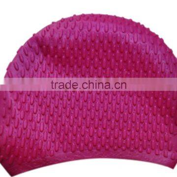 2015 New Stylish Silicone Swimming Caps for Long Hair(CAP-1201) photo-2