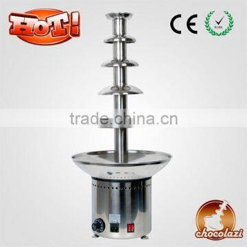 2016 Welcome OEM ODM Two-tier 320W 230V commercial chocolate fountain