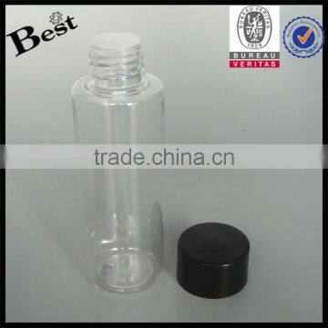 2017 Hot New Producosmetic Packaging Beard Oil Essentialoil Flat Shoulder Cosmetic Toner 250ml Flip Top Cap Clear Plastic Bottle photo-4